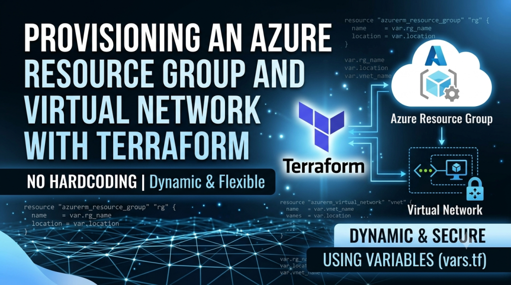 Provisioning an Azure Resource Group and Virtual Network with Terraform gemini generated image gcjy0ngcjy0ngcjy