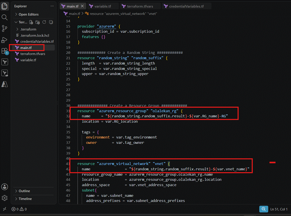 Provisioning an Azure Resource Group and Virtual Network with Terraform image